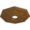 Ekena Millwork Nottingham Ceiling Medallion (Fits Canopies up to 4 5/8"), 18"OD x 3 1/2"ID x 1 1/2"P, Smokey Topaz CM18NTSTF - alternate 3